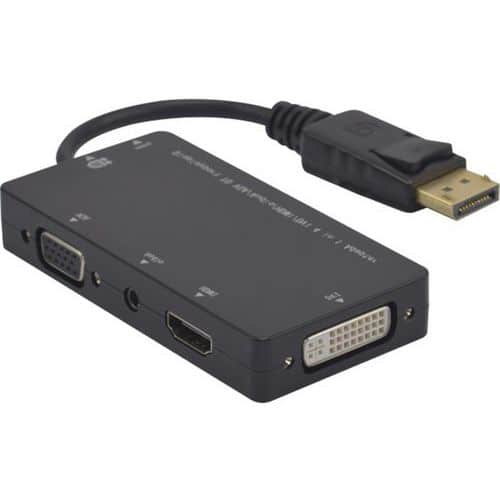 Convertisseur DisplayPort vers HDMI® VGA DVI