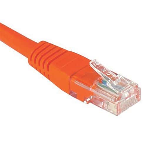 Netwerkkabel RJ45 CAT 5E U/UTP rood 1.5 m