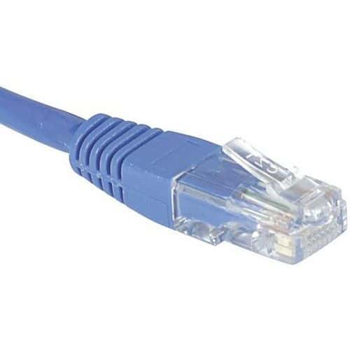 Netwerkkabel budget RJ45 CAT 5e U/UTP blauw 5 m