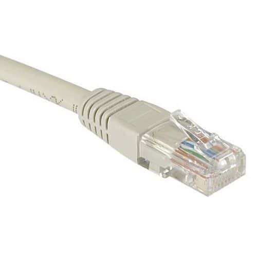 Netwerkkabel budget RJ45 CAT 5e U/UTP grijs 2 m