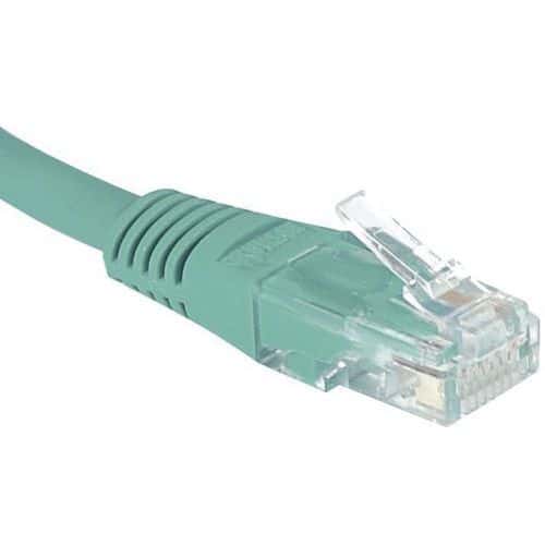 Netwerkkabel budget RJ45 CAT 5e U/UTP groen 1 m