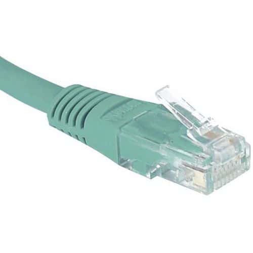 Cordon RJ45 Budget catégorie 5e U/UTP vert - 10 m