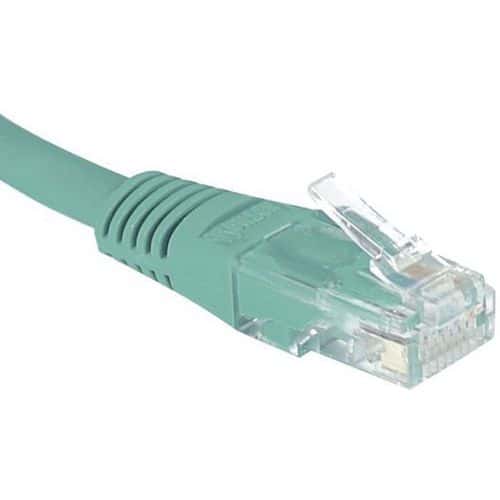 Cordon RJ45 Budget catégorie 5e U/UTP vert - 3 m