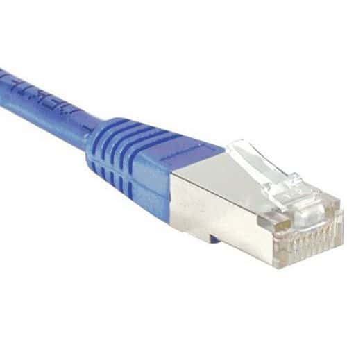 Cordon RJ45 Budget catégorie 6 F/UTP bleu - 20 m