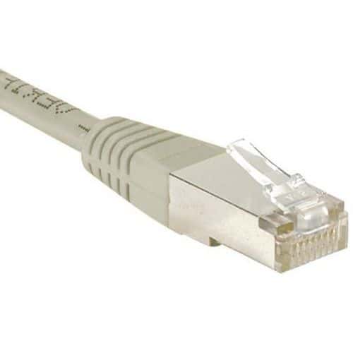 Netwerkkabel budget RJ45 CAT 6 F/UTP grijs 15 m