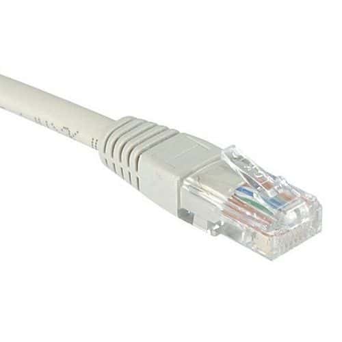 Cordon RJ45 Budget catégorie 6 U/UTP gris - 2 m