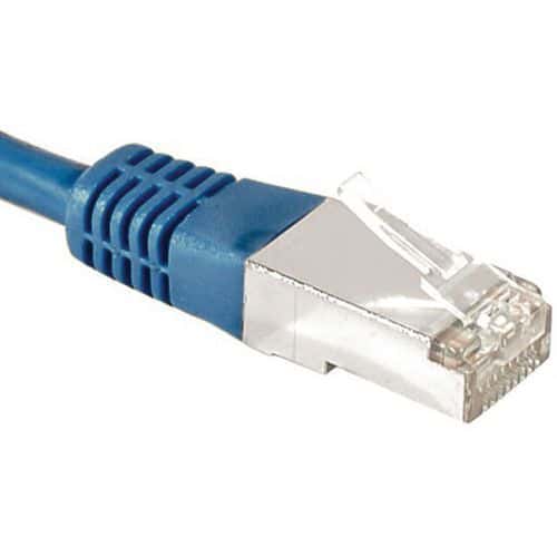 Netwerkkabel DEXLAN RJ45 CAT 6A F/UTP blauw 10 M