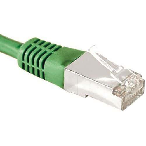 Netwerkkabel DEXLAN RJ45 CAT 6A F/UTP groen 0.3 M