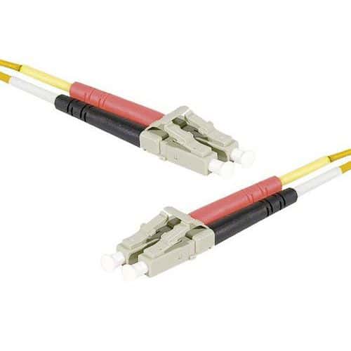 Draadbrug optisch Duplex 2 mm OM2 LC-UPC/LC-UPC oranje 10 m