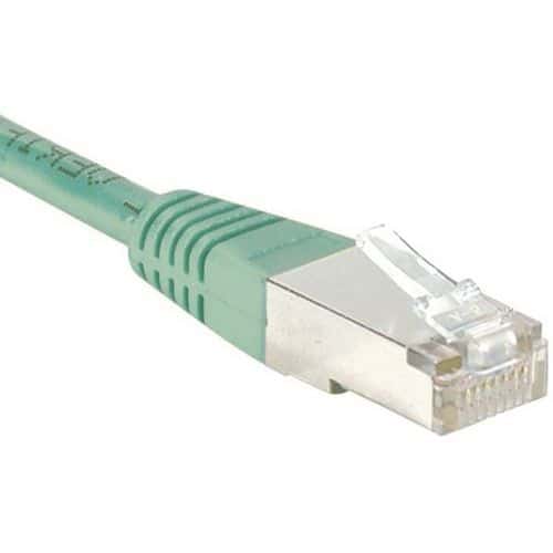 Cordon RJ45 catégorie 6 F/UTP vert - 20 m