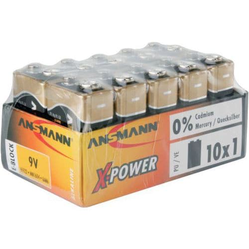 Alkalinebatterijen ANSMANN industrie 5015711 6LR61