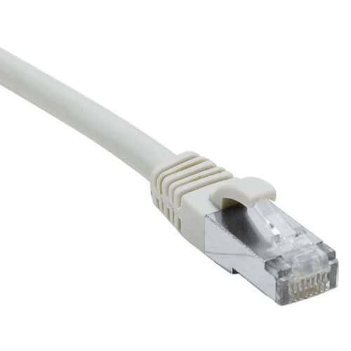 Netwerkkabel RJ45 DEXLAN CAT 7 S/FTP LSOH SNG grijs - 0.5 meter