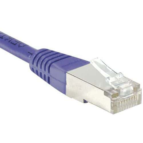 Cordon RJ45 catégorie 6 F/UTP violet - 1,5 m