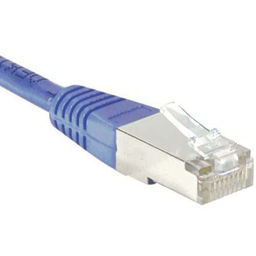 Cordon RJ45 catégorie 6 F/UTP violet - 7 m