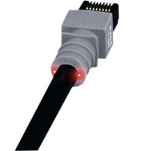 Cordon RJ45 catégorie 6 U/FTP LSOH noir - 1,5 m