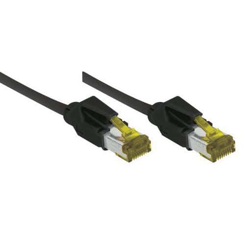 Cordon RJ45 sur câble catégorie 7 S/FTP LSOH snagless 1 m