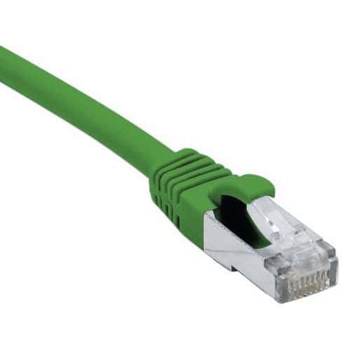 Netwerkkabel RJ45 CAT 6A F/UTP LSOH SNG groen 3 m