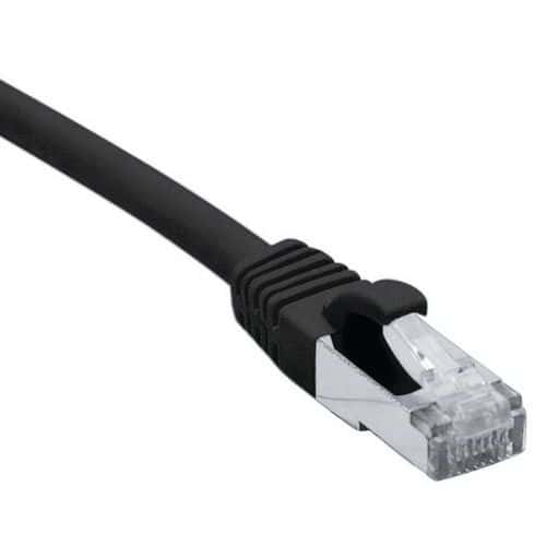 Netwerkkabel RJ45 CAT 6A F/UTP LSOH SNG zwart 15 m