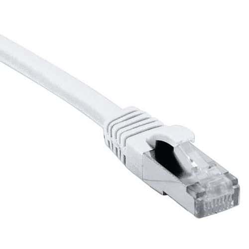 Cordon RJ45 catégorie 6 F/UTP LSOH snagless blanc - 30 m