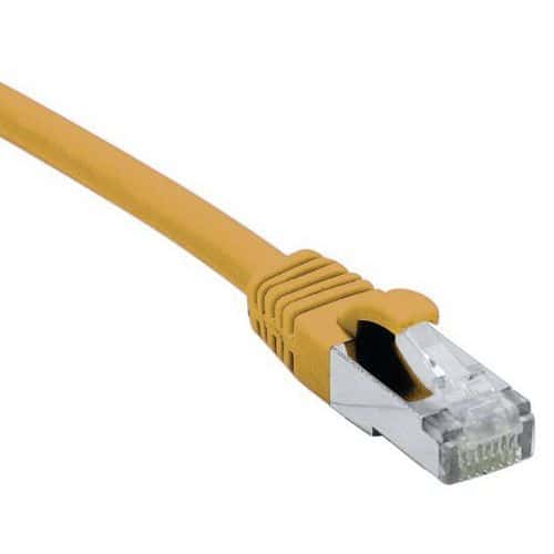 Netwerkkabel RJ45 CAT 6A F/UTP LSOH SNG oranje 0.5 m