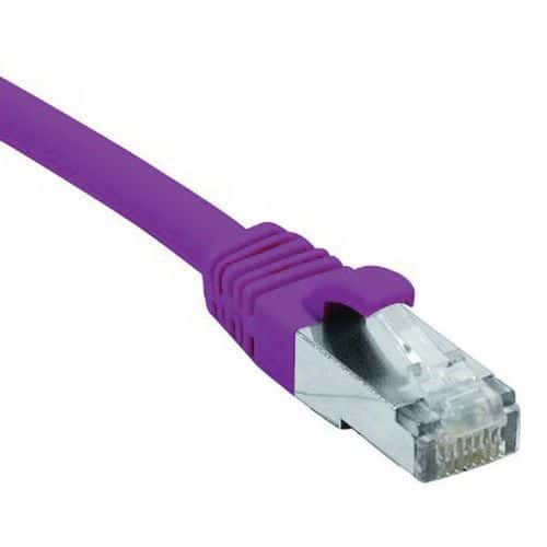 Netwerkkabel RJ45 CAT 6 F/UTP LSOH SNG paars 3 m