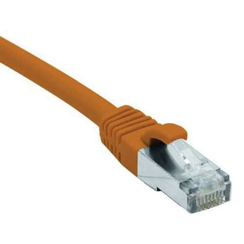 Netwerkkabel RJ45 CAT 6 F/UTP LSOH SNG oranje 1 m