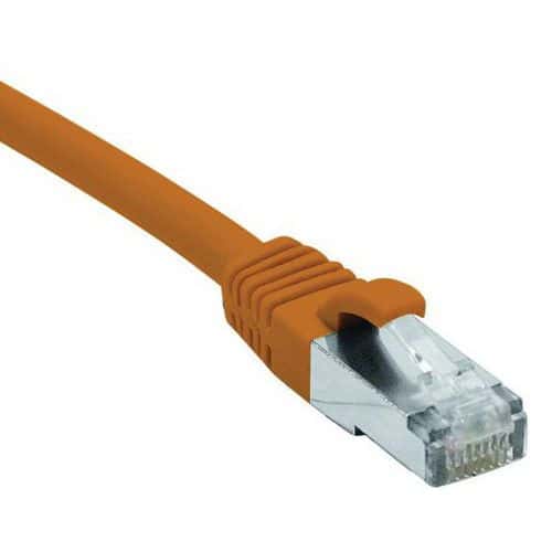 Netwerkkabel RJ45 CAT 6 F/UTP LSOH SNG oranje 2 m