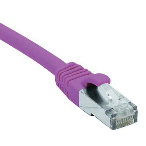 Netwerkkabel RJ45 CAT 6 F/UTP LSOH SNG roze 2 m