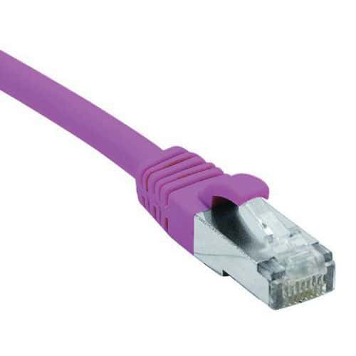 Netwerkkabel RJ45 CAT 6 F/UTP LSOH SNG roze 25 m