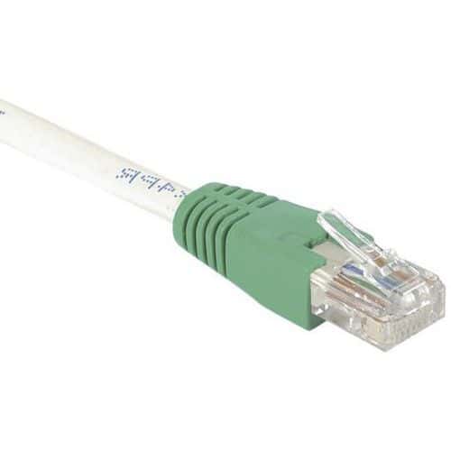 Cordon RJ45 croisé catégorie 6 S/FTP gris - 2 m