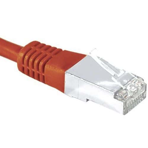 Netwerkkabel RJ45 CAT 6 S/FTP rood 20 m