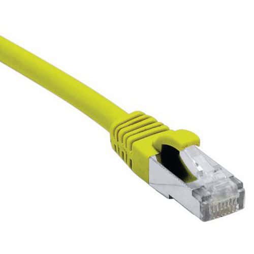 Netwerkkabel DEXLAN RJ45 CAT 6 S/FTP LSOH SNG geel 7.5 m