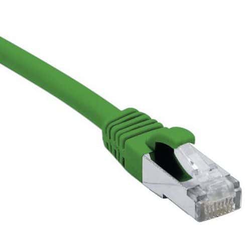 Netwerkkabel DEXLAN RJ45 CAT 6 S/FTP LSOH SNG groen 10 m