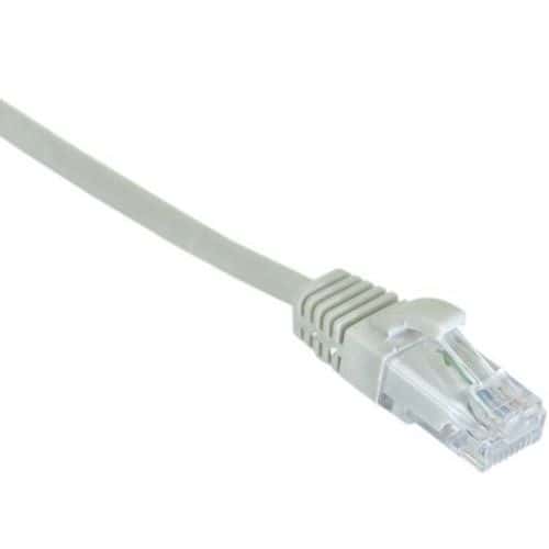 Cordon RJ45 catégorie 5e U/UTP snagless gris - 20 m