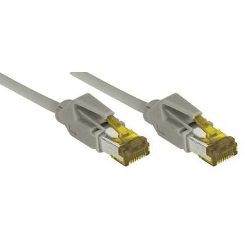 Cordon RJ45 sur câble catégorie 7 S/FTP LSOH snagless 0,3 m