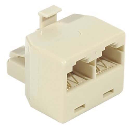 Eclateur de paires RJ45 M/F/F - monobloc