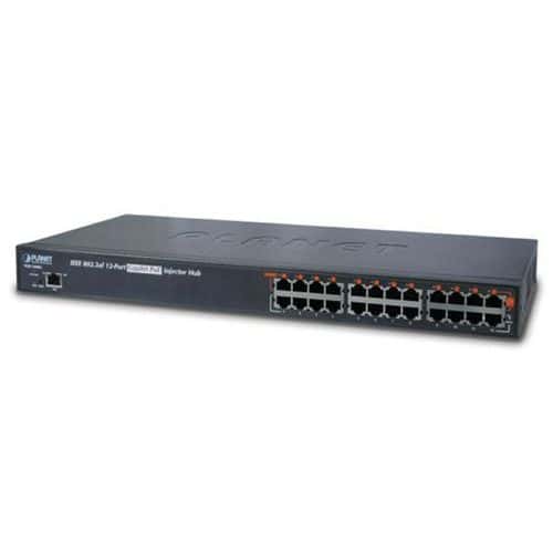 Planet POE-1200G injector 12 p GIGABIT PoE 802.3af 200W