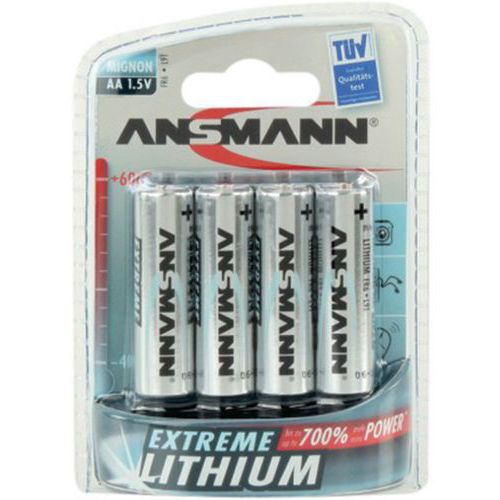 Lithiumbatterij ANSMANN 1512-0002 FR06 / AA