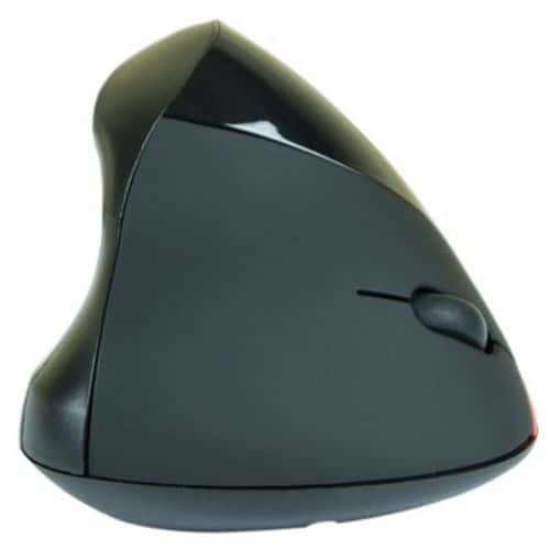 Souris verticale sans fil noire - Droitier