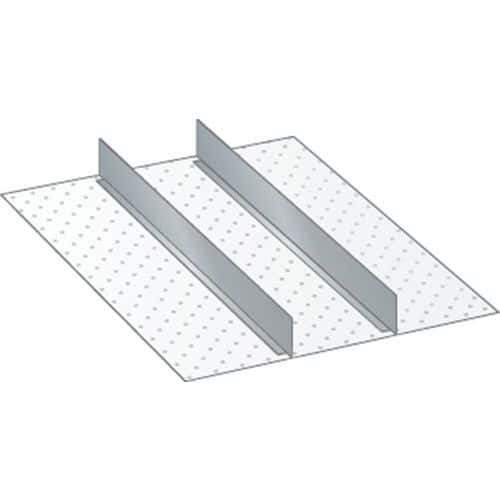 Set-indelingsmateriaal 18x36E (bxdxh) 306x612x100 mm - lista