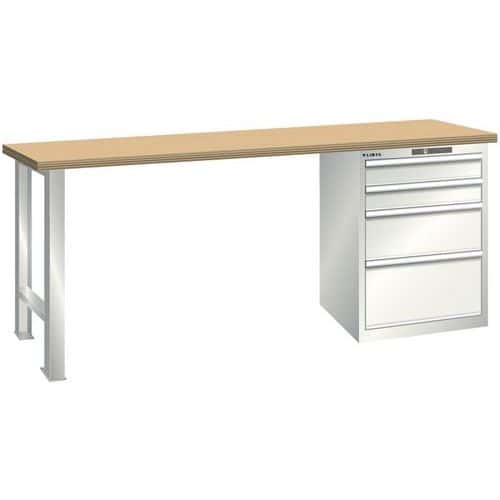 Werkbank 27x27E (bxdxh) 1500x700x840 mm - lista