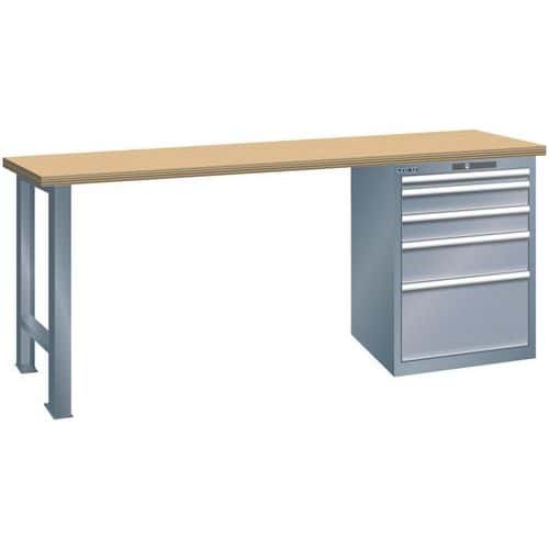 Werkbank 27x27E (bxdxh) 1500x700x840 mm - lista