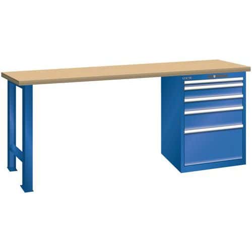 Werkbank 27x27E (bxdxh) 1500x700x840 mm - lista