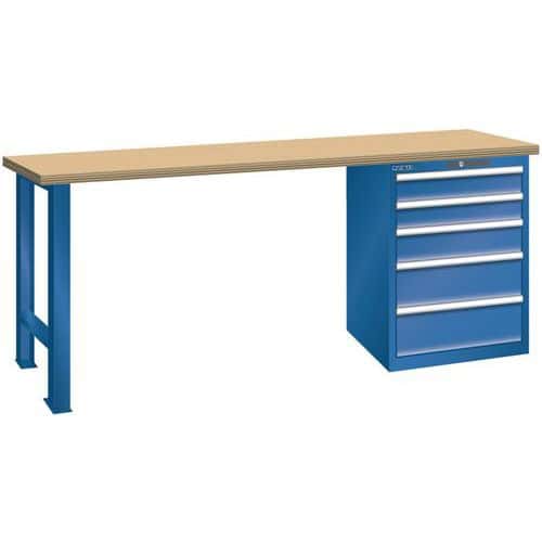 Werkbank 27x27E (bxdxh) 1500x700x890 mm - lista