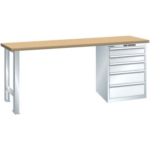 Werkbank 27x27E (bxdxh) 1500x700x890 mm - lista