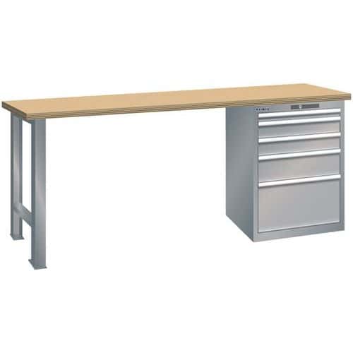 Werkbank 27x27E (bxdxh) 2000x700x840 mm - lista