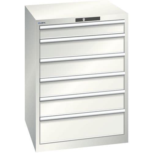 Armoire 6 tiroirs 36x36E  - Capacité 200 kg - Lista