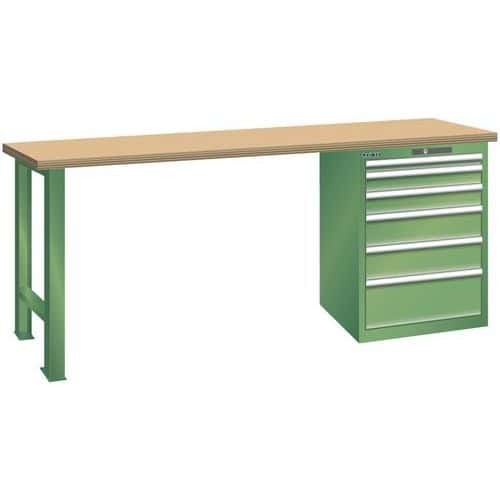 Werkbank 27x27E (bxdxh) 2000x700x890 mm - lista