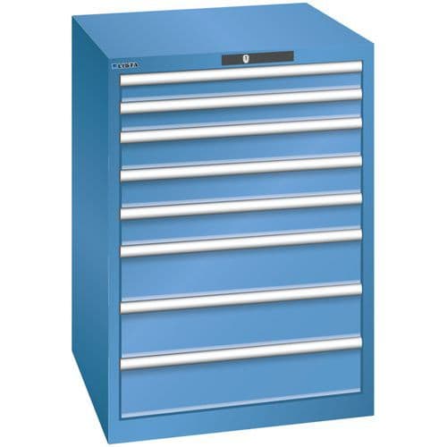 Armoire 8 tiroirs 36x36E  - Capacité 75 kg - Lista