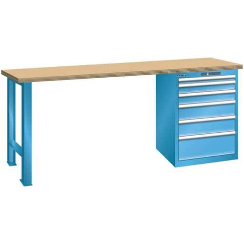 Werkbank 27x36E (bxdxh) 1500x750x890 mm - lista